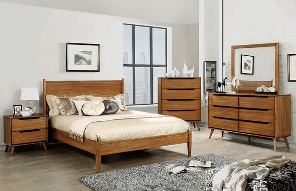 Lennart Oak 5-Piece Queen Bedroom Set