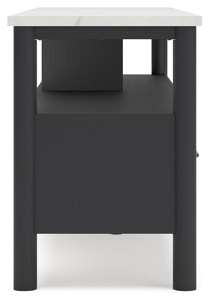 Cadmori Two-tone 71" TV Stand from Ashley Furniture - Luna Furniture