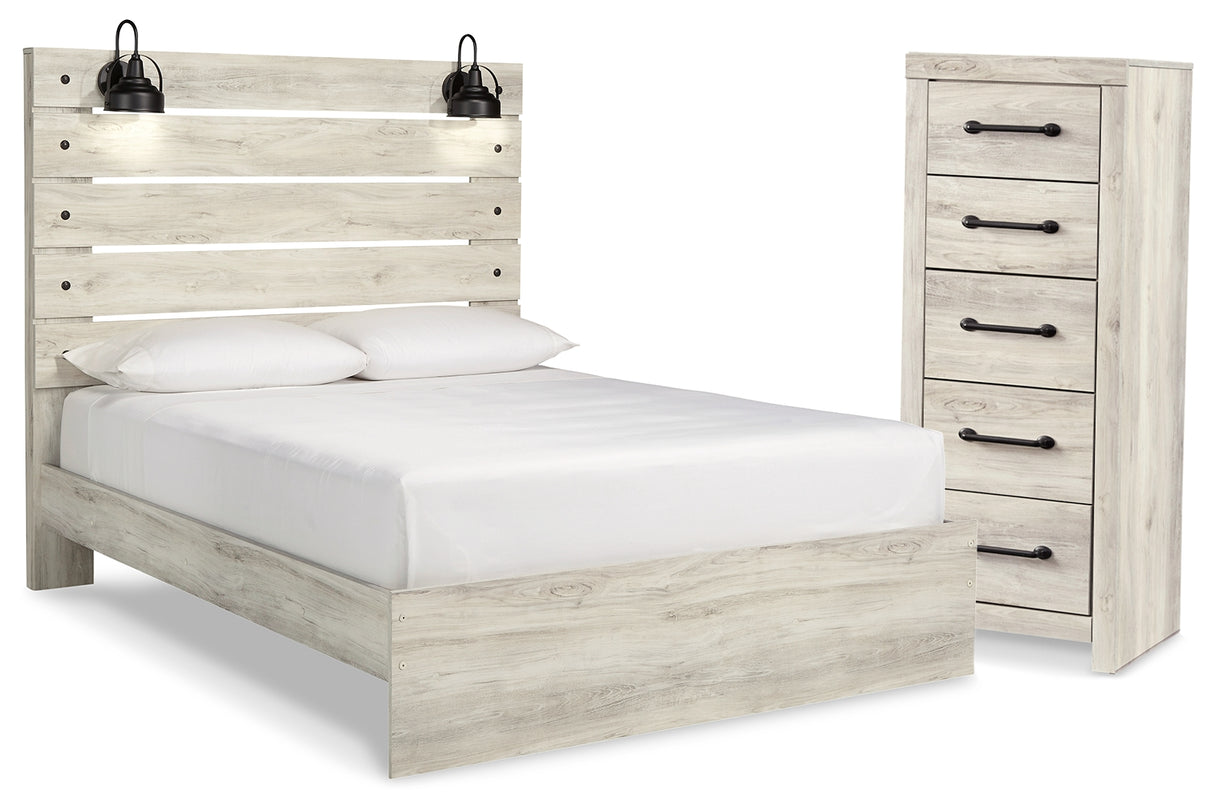 Cambeck Queen Panel Bed and Chest from Ashley - Luna Furniture