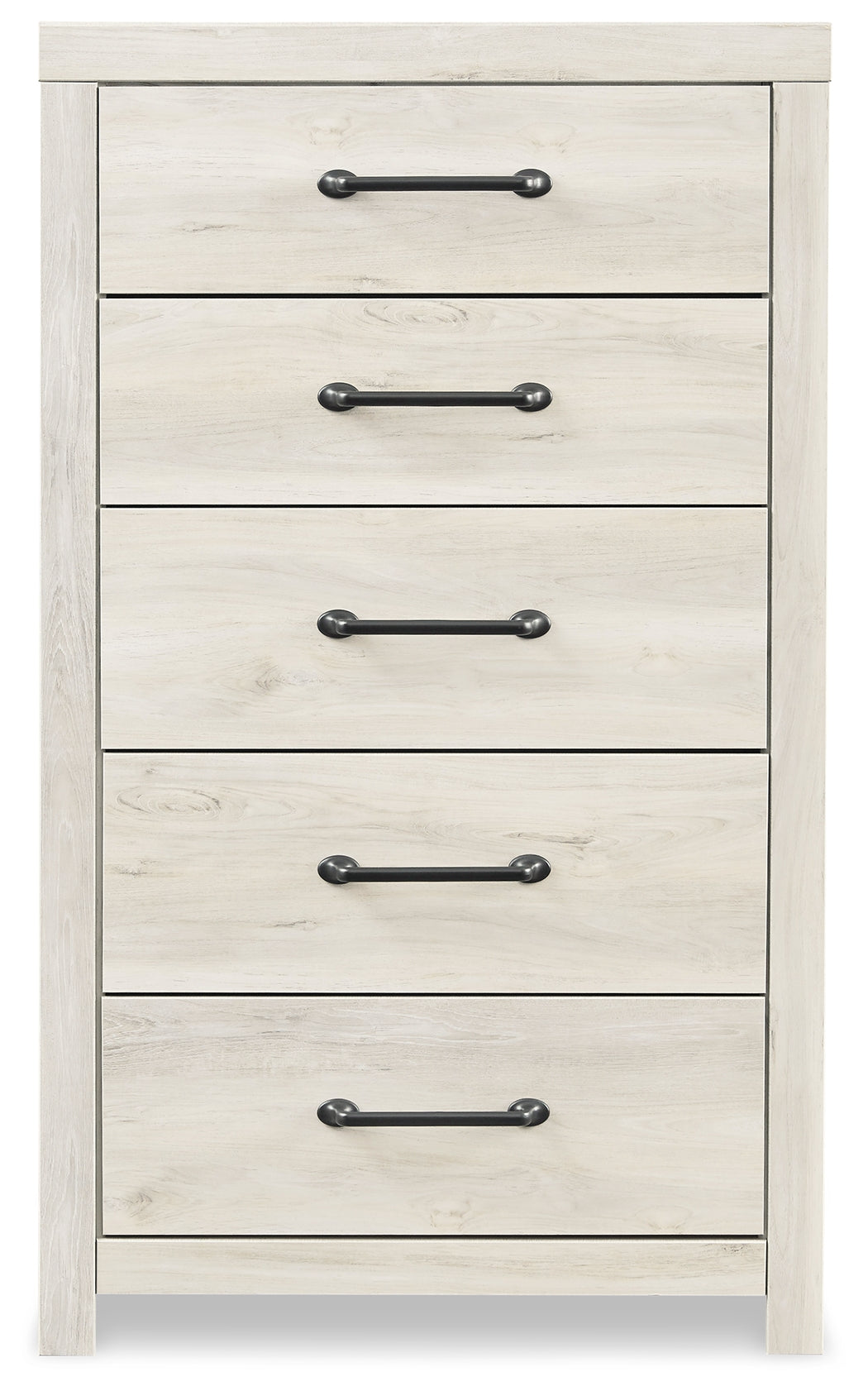 Cambeck Whitewash Queen Panel Storage Bed, Dresser, Mirror, 2 Chests and 2 Nightstands from Ashley - Luna Furniture