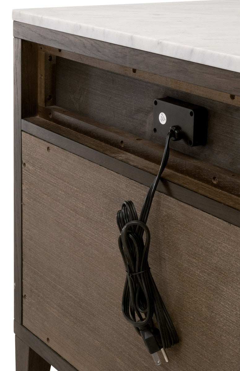 Cambria 2-drawer Nightstand from Essentials For Living - Luna Furniture
