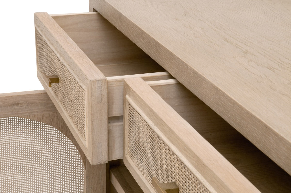 Cane Media Cabinet from Essentials For Living - Luna Furniture