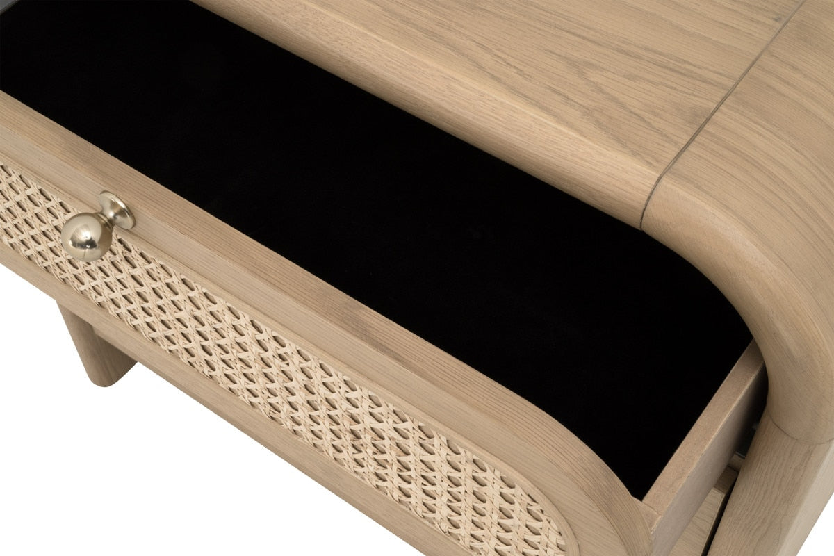 Cannes 3-drawer Nightstand from Essentials For Living - Luna Furniture