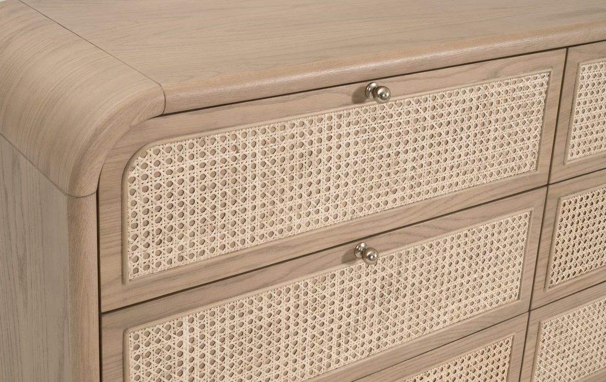 Cannes 6-drawer Double Dresser from Essentials For Living - Luna Furniture