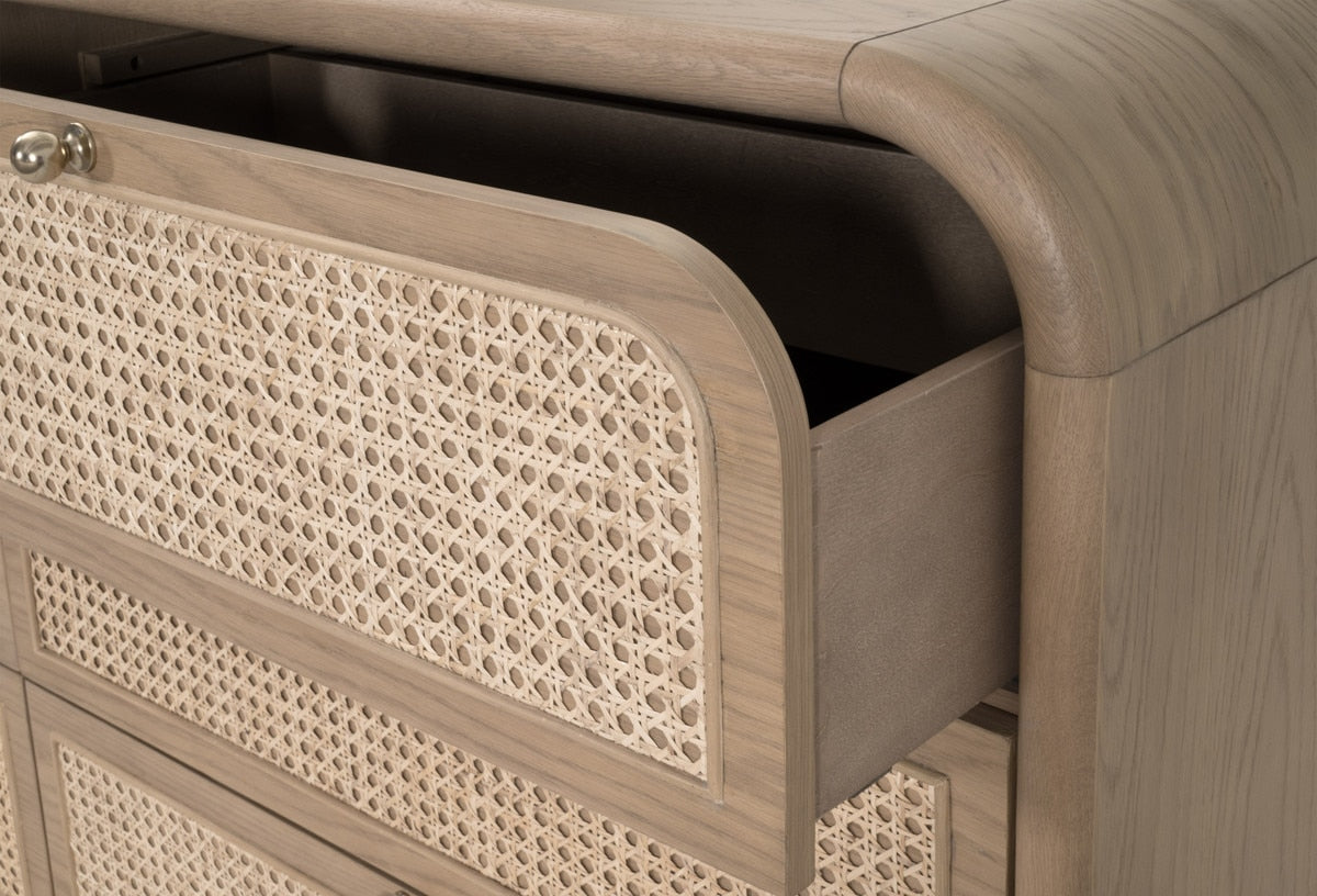 Cannes 6-drawer Double Dresser from Essentials For Living - Luna Furniture