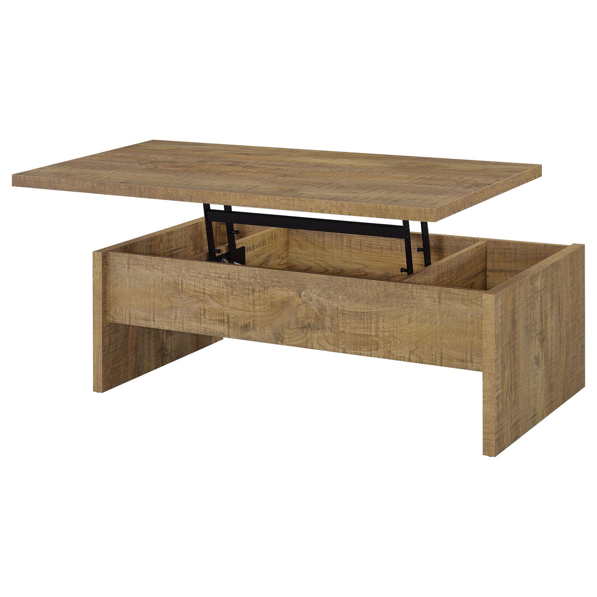 Canoga Mango Engineered Wood Lift Top Cocktail Coffee Table from Coaster - Luna Furniture