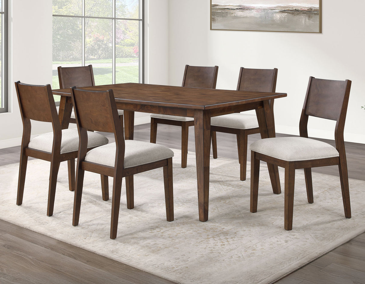 Canton Mocha 7-Piece Dining Set from Steve Silver - Luna Furniture