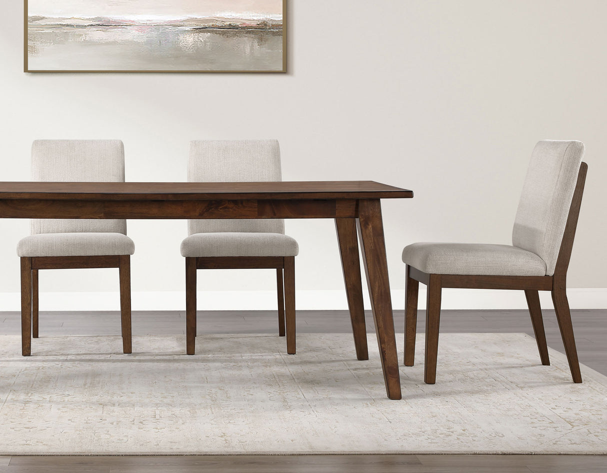 Canton Mocha Upholstered Dining Room Set from Steve Silver - Luna Furniture