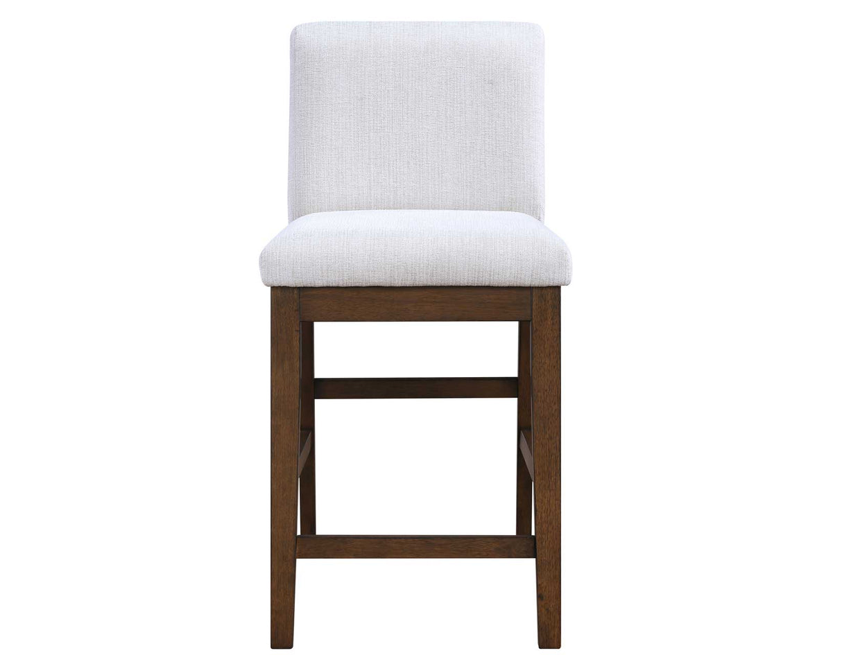 Canton Mocha/Eggshell 5-Piece Counter Height Dining Set from Steve Silver - Luna Furniture