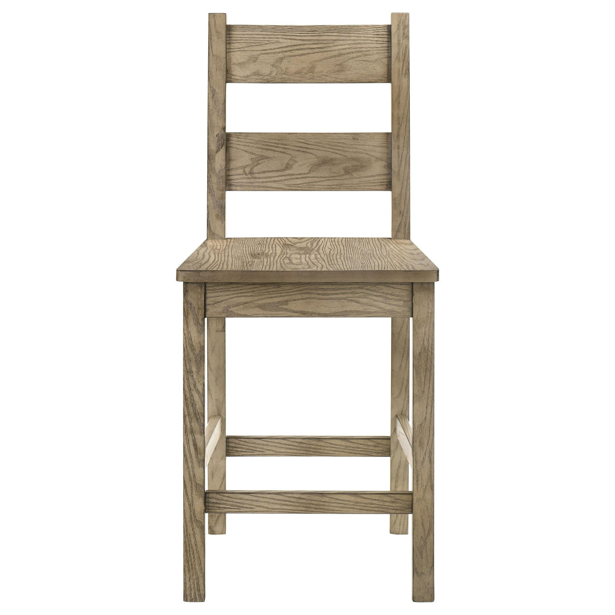 Cardova Vineyard Oak Counter Height Dining Chair, Set of 2 from Coaster - Luna Furniture