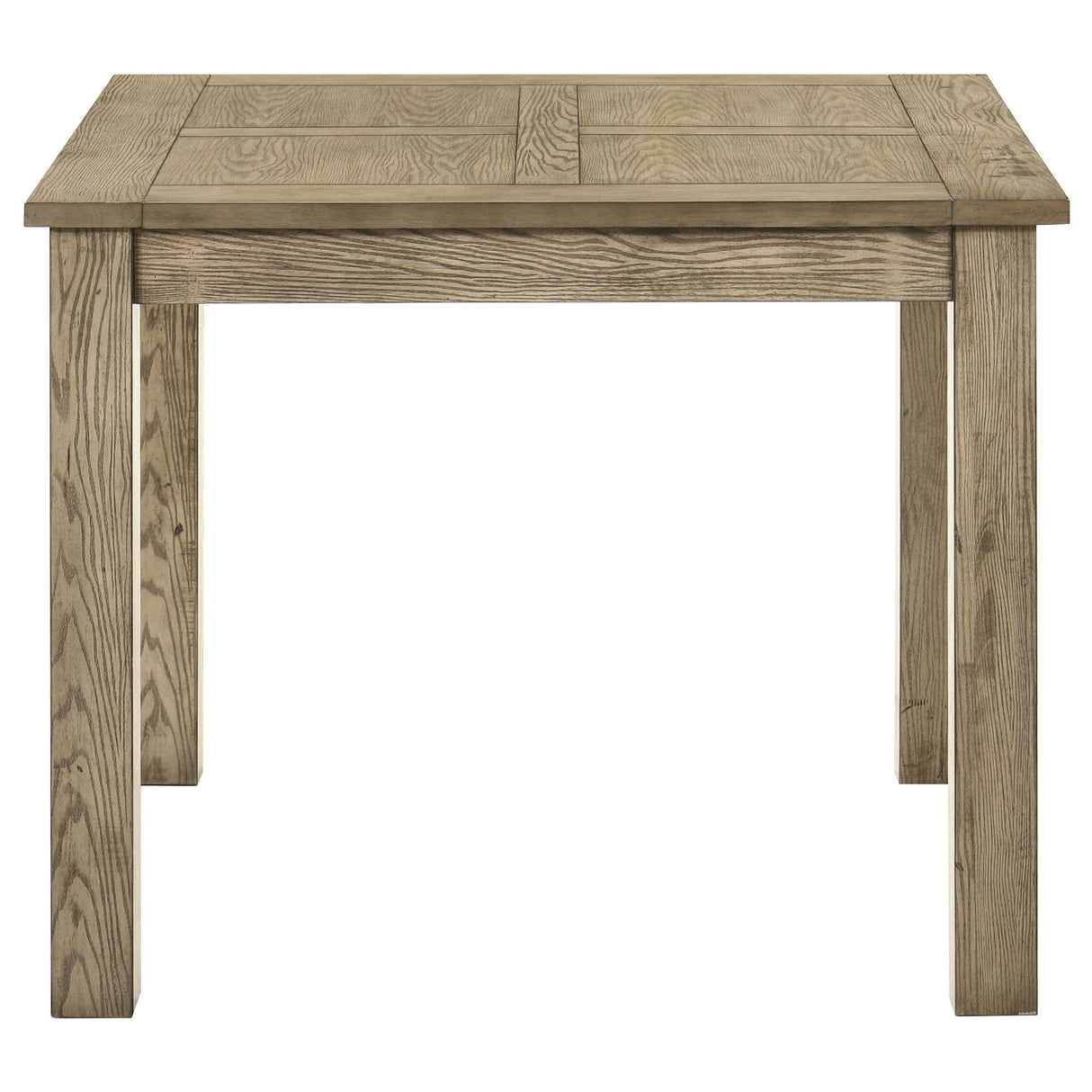 Cardova Vineyard Oak Square Counter Height Dining Table from Coaster - Luna Furniture