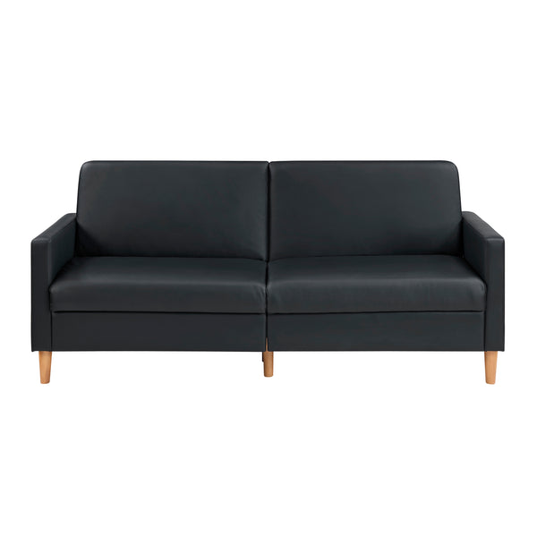 Carlton Black Elegant Lounger