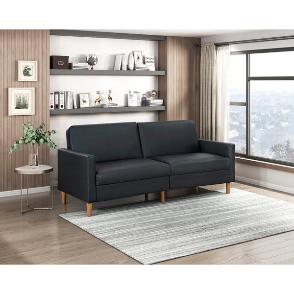 Carlton Black Elegant Lounger