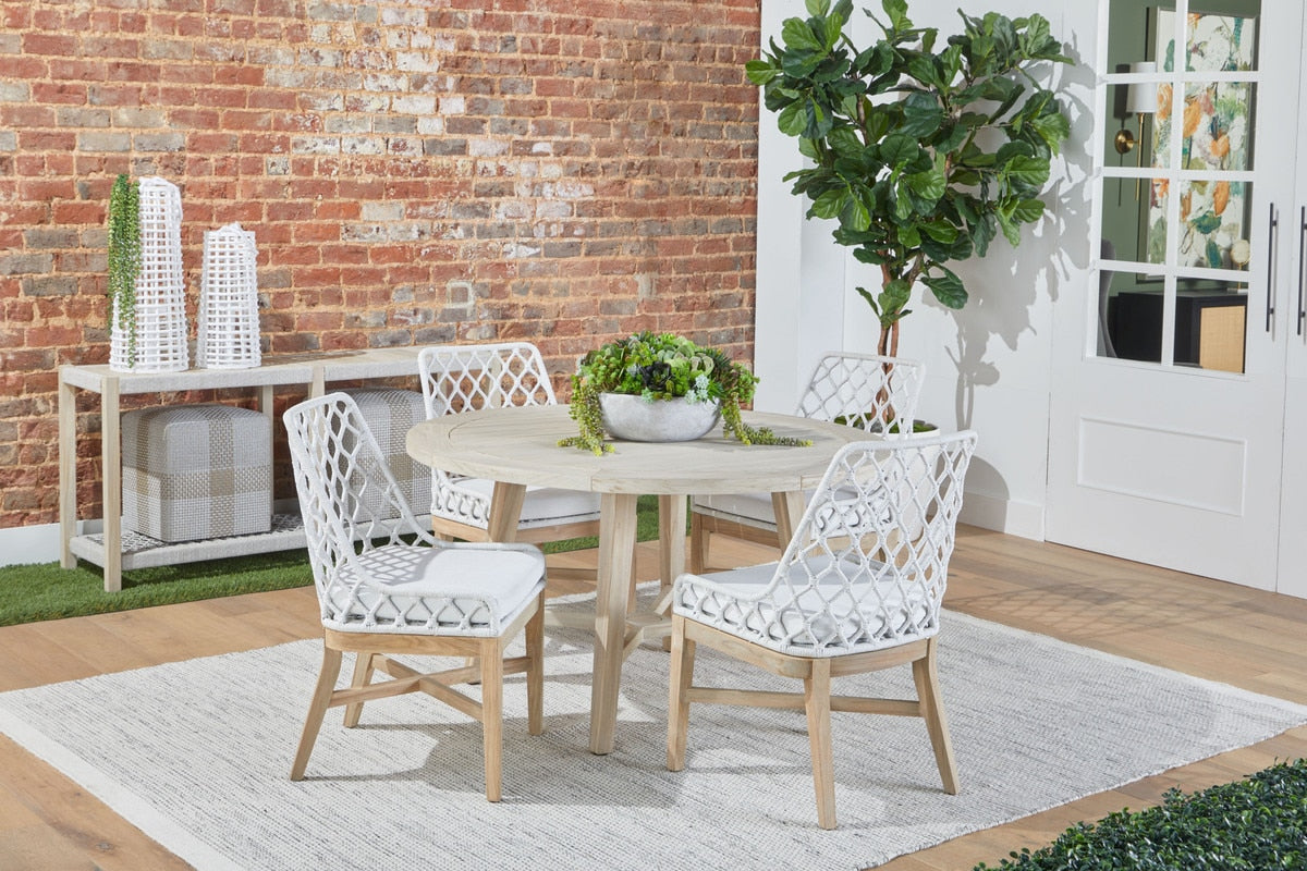 Carmel Outdoor 54" Round Dining Table from Essentials For Living - Luna Furniture