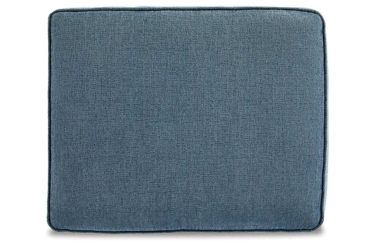 Cashton Blue Chair and Ottoman from Ashley - Luna Furniture