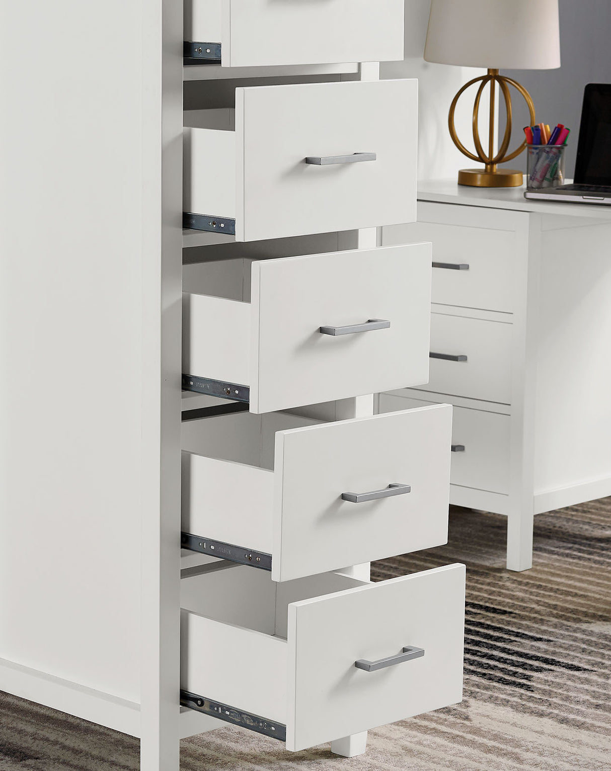Cassidy White Twin Loft Bed from Furniture of America - Luna Furniture