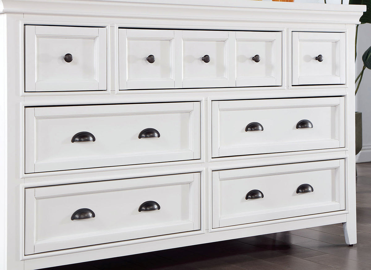 Castile White Transitional Youth Bedroom Set from Furniture of America - Luna Furniture