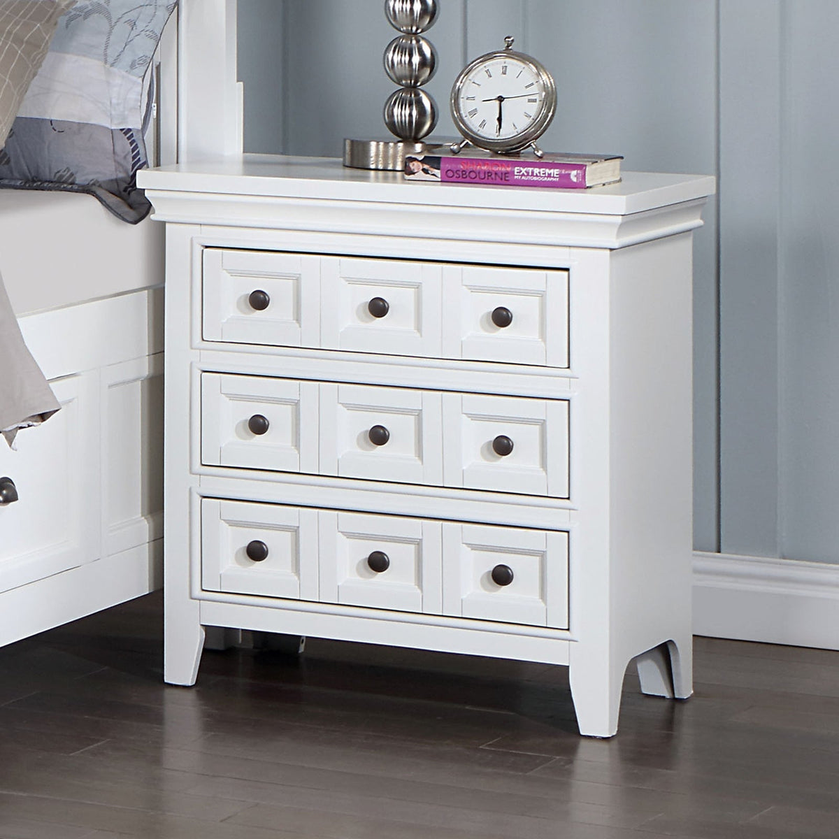 Castile White Transitional Youth Bedroom Set from Furniture of America - Luna Furniture