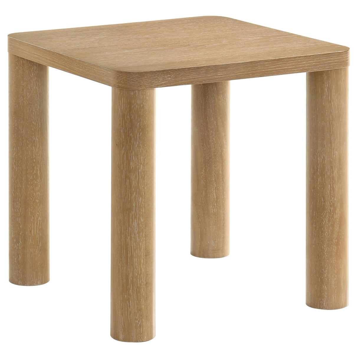 Castlewood Light Oak 2-Piece Cocktail Coffee Table Set from Coaster - Luna Furniture