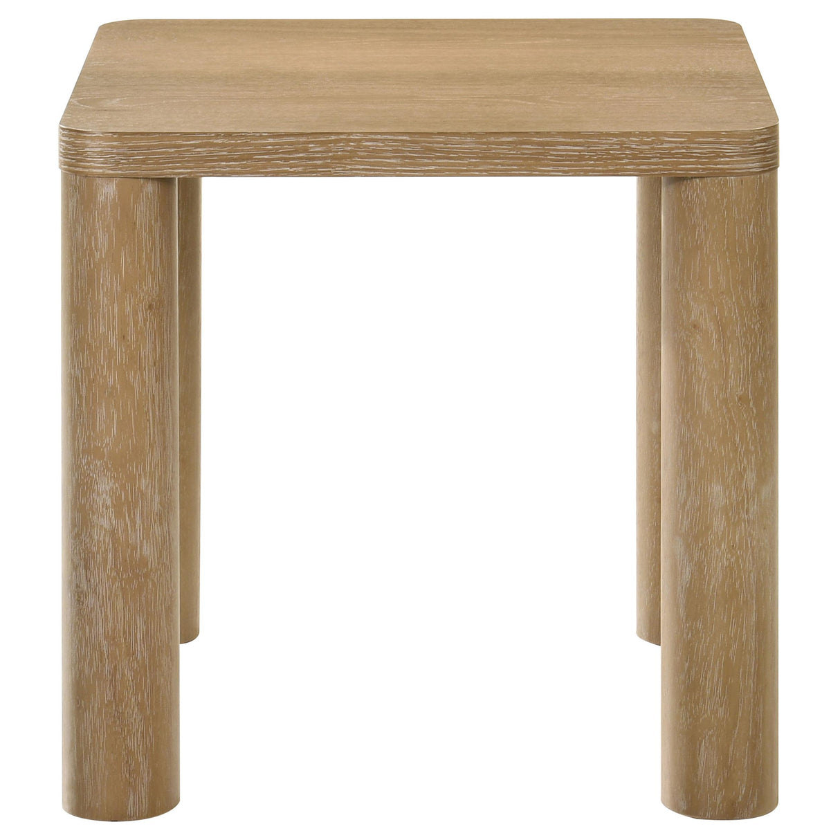 Castlewood Light Oak 2-Piece Cocktail Coffee Table Set from Coaster - Luna Furniture