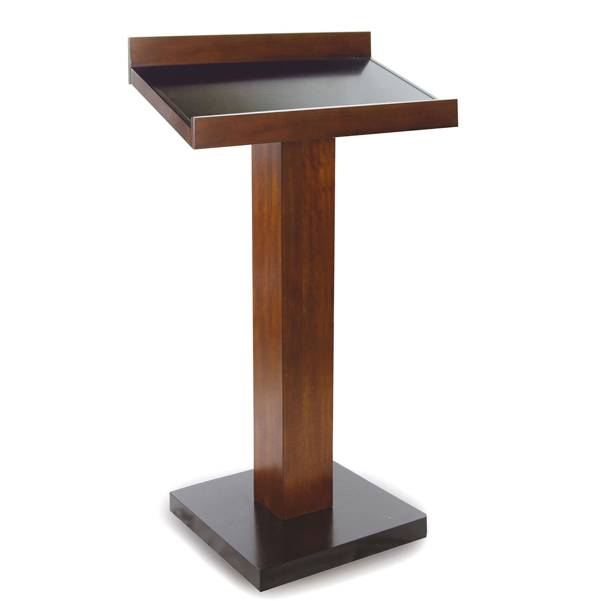 Catalia Dark Oak/Espresso Book Stand from Furniture of America - Luna Furniture