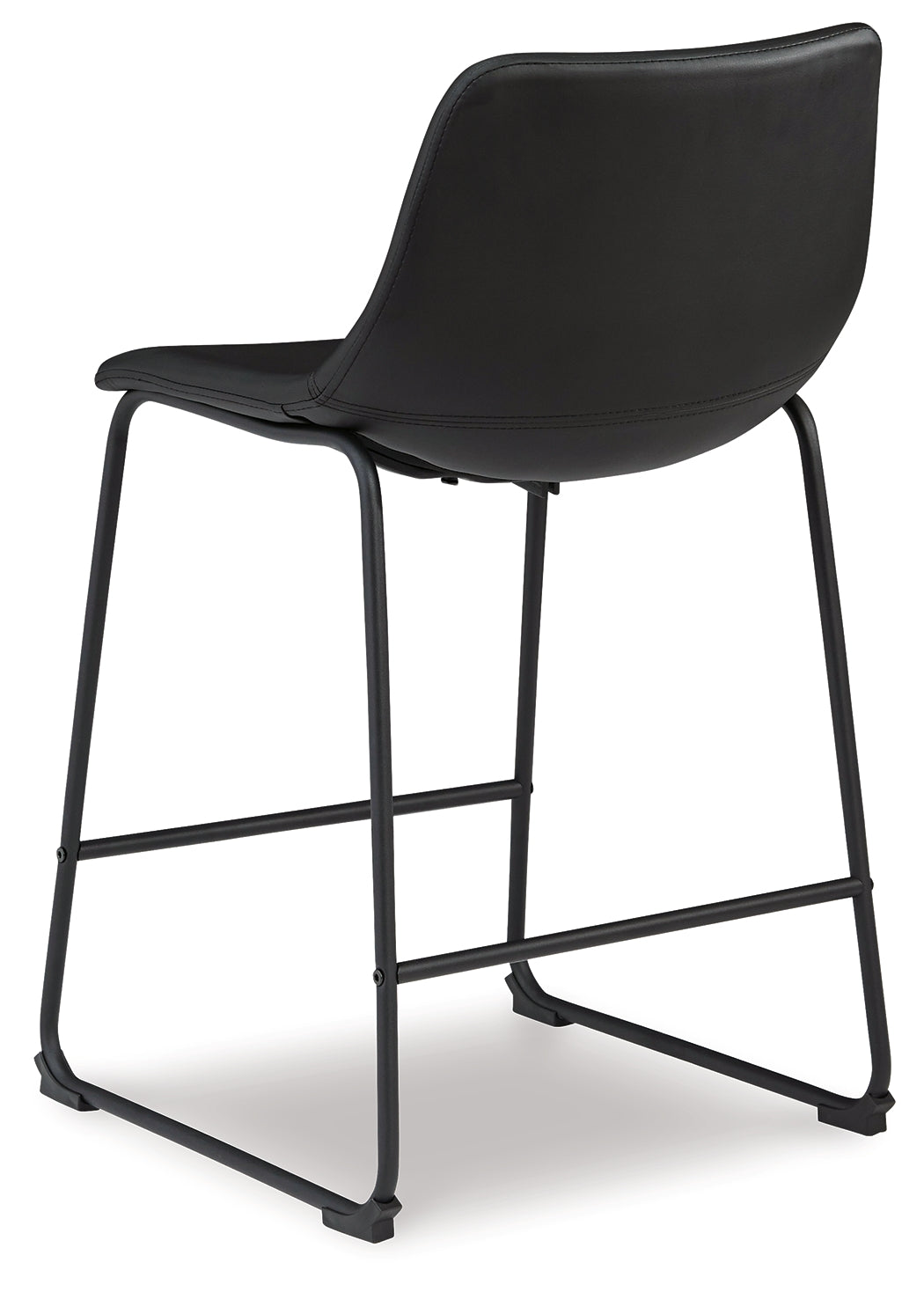 Centiar Black Counter Height Bar Stool (Set of 2) from Ashley - Luna Furniture