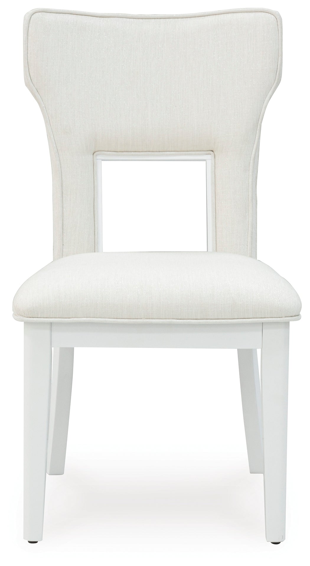 Chalanna White Dining Table and 10 Chairs with Server from Ashley Furniture - Luna Furniture