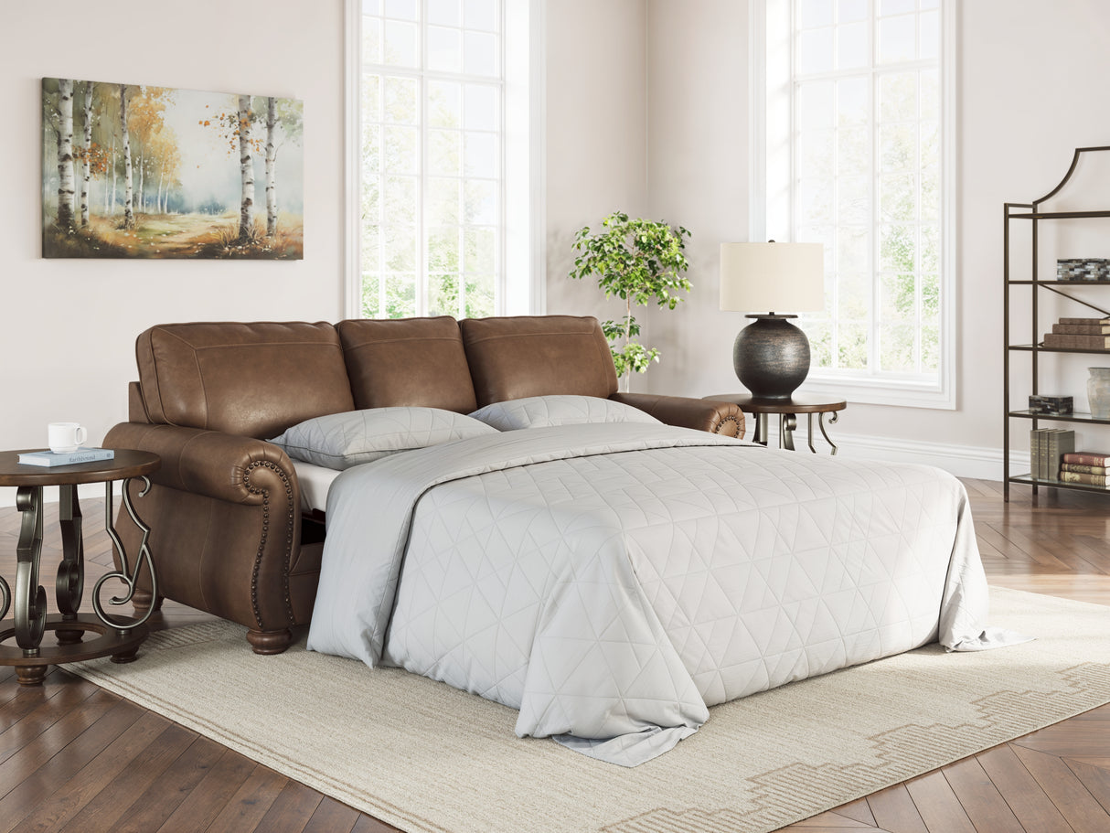 Chasemore Earth Queen Sofa Sleeper from Ashley Furniture - Luna Furniture