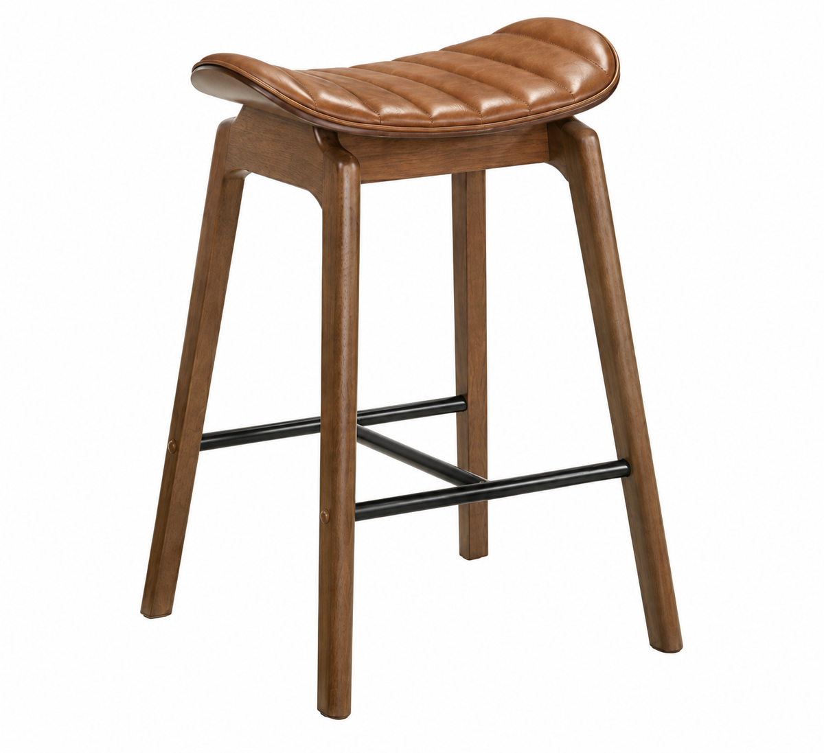 Klamath Walnut Counter Hight Chair, Set of 2