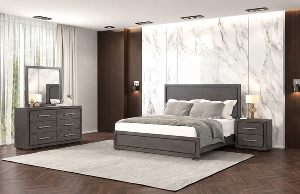 Crowthorne Warm Gray 4-Piece Queen Bedroom Set