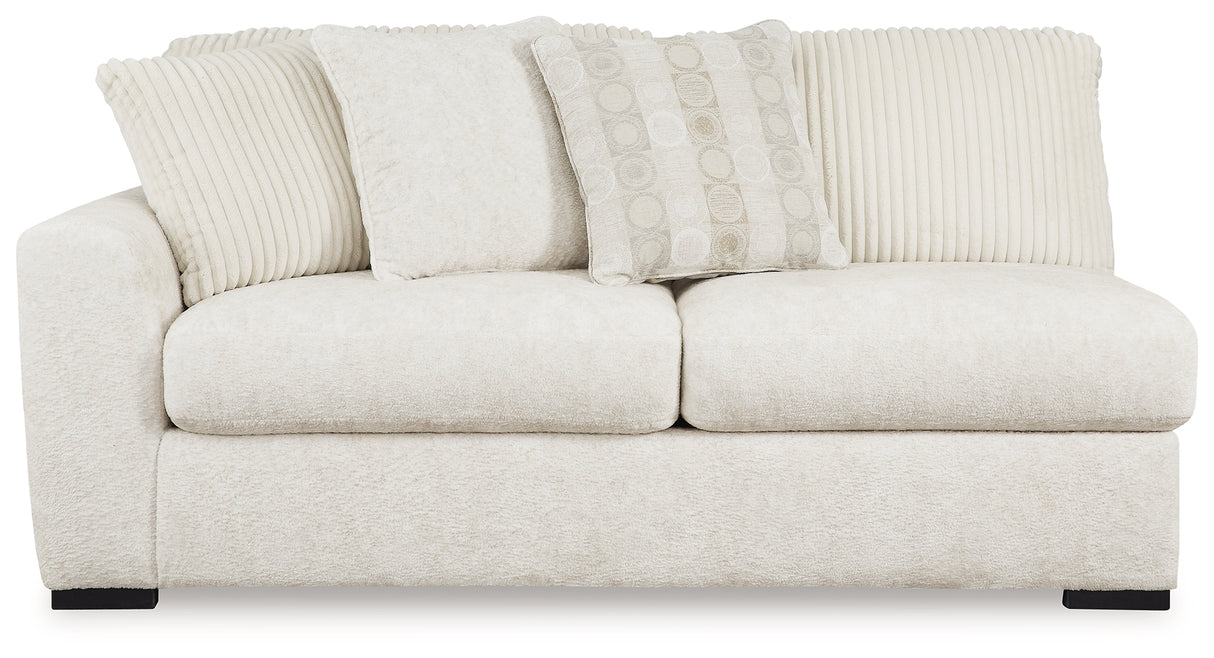 Chessington Ivory 4-Piece Sectional with Ottoman in Ivory from Ashley - Luna Furniture