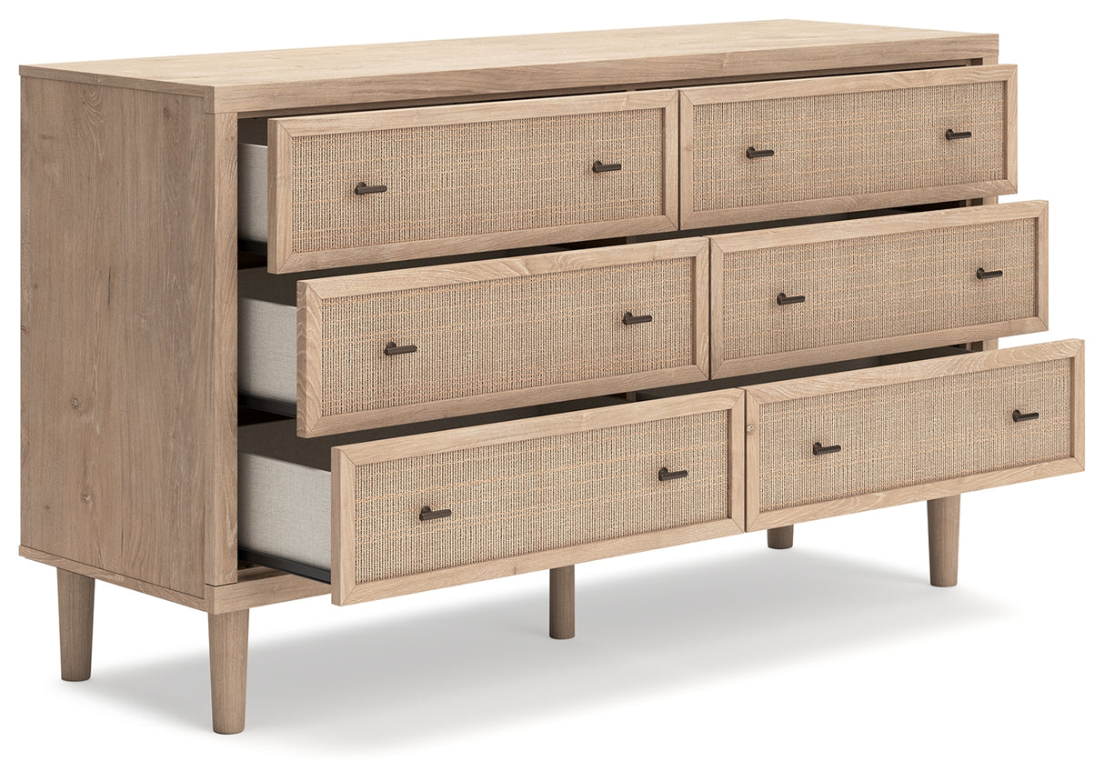 Cielden Queen Panel Bed with Dresser in Two-tone from Ashley - Luna Furniture