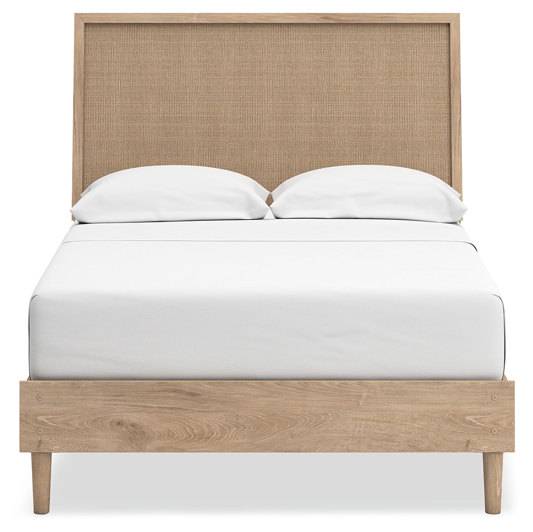 Cielden Two-tone Full Platform Bed from Ashley Furniture - Luna Furniture