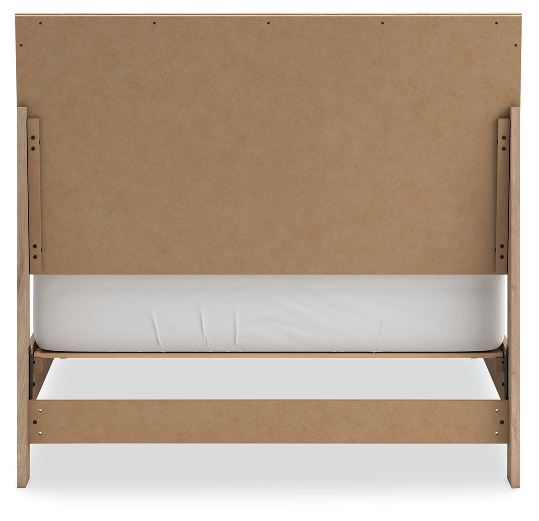 Cielden Two-tone Full Platform Bed from Ashley Furniture - Luna Furniture