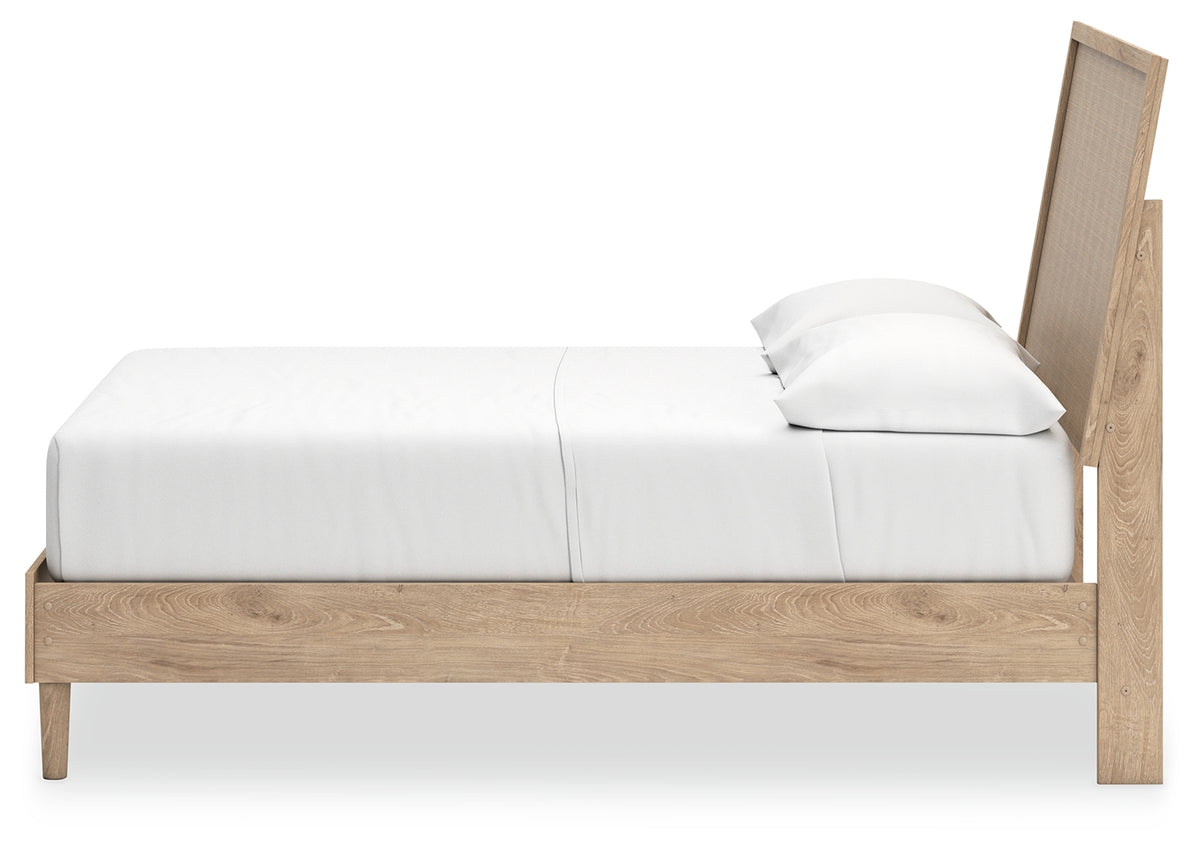 Cielden Two-tone Full Platform Bed from Ashley Furniture - Luna Furniture