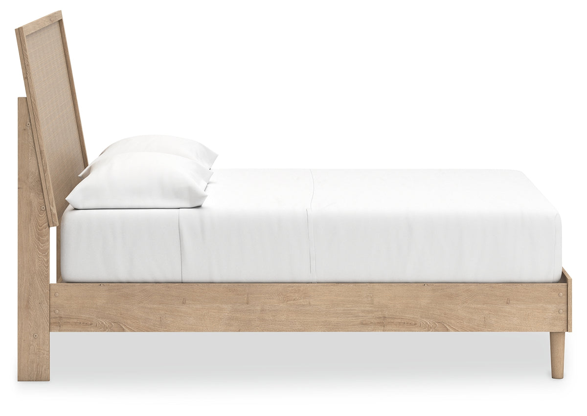 Cielden Two-tone Full Platform Bed from Ashley Furniture - Luna Furniture