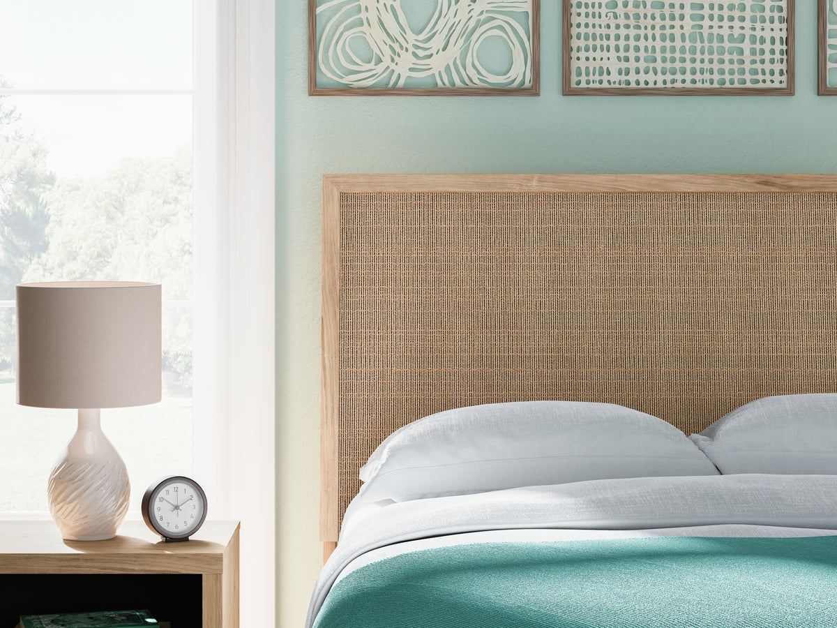 Cielden Two-tone Full Platform Bed from Ashley Furniture - Luna Furniture