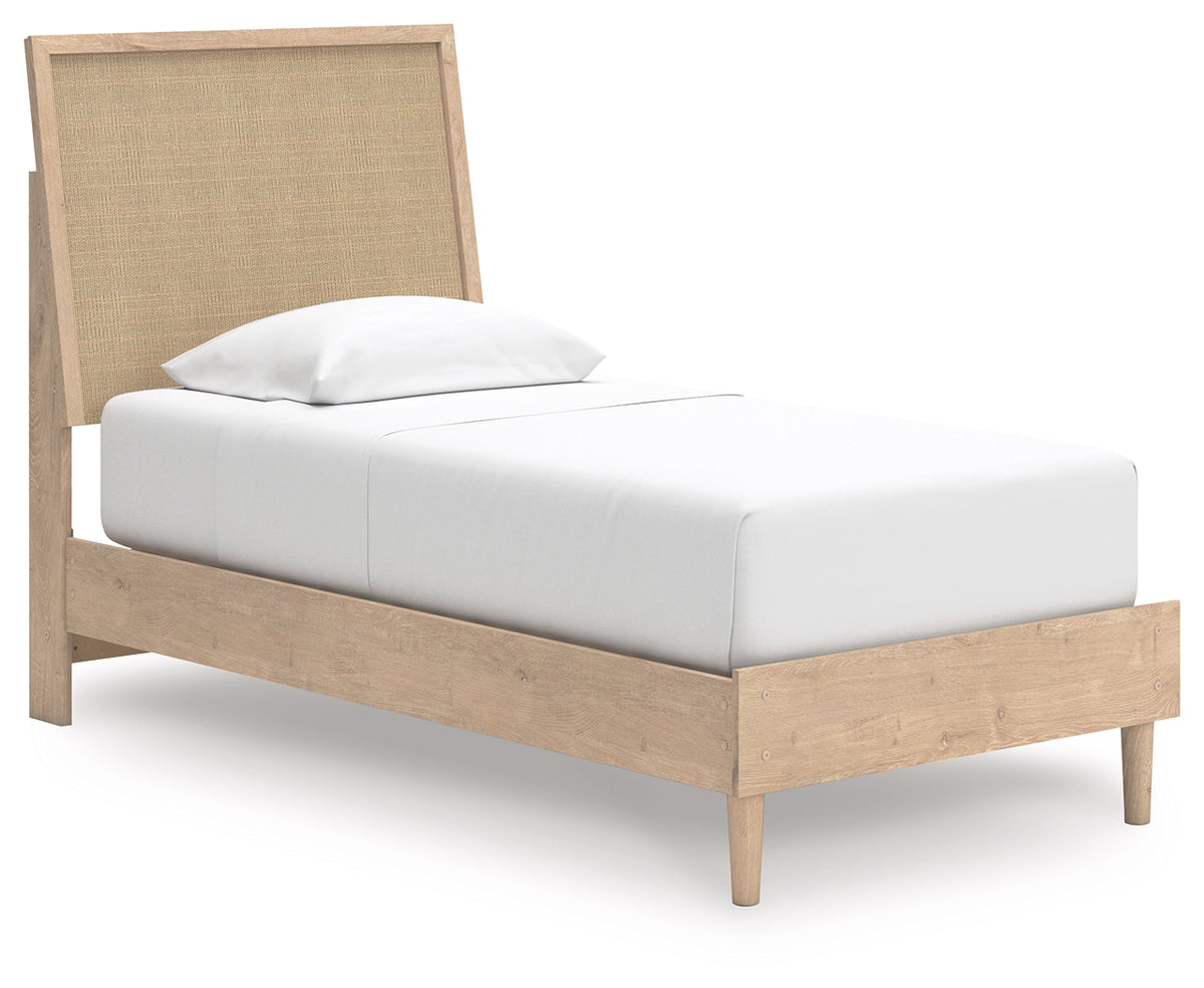 Cielden Two-tone Twin Platform Bed from Ashley Furniture - Luna Furniture
