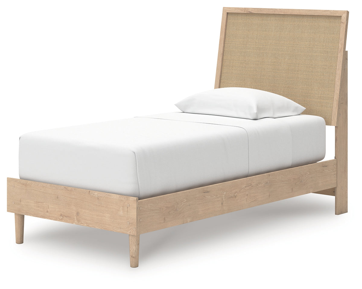 Cielden Two-tone Twin Platform Bed from Ashley Furniture - Luna Furniture