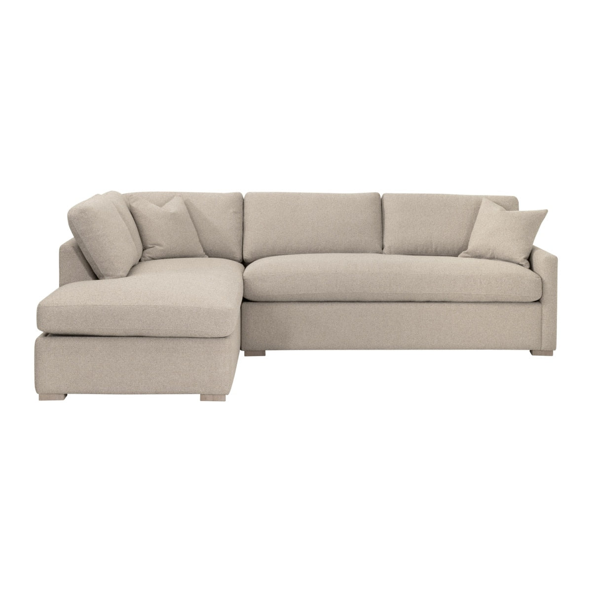 Clara 112" Slim Arm Sleeper Queen Lf Sectional from Essentials For Living - Luna Furniture
