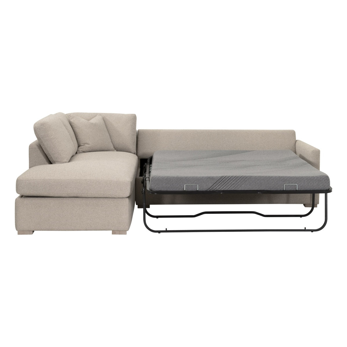 Clara 112" Slim Arm Sleeper Queen Lf Sectional from Essentials For Living - Luna Furniture
