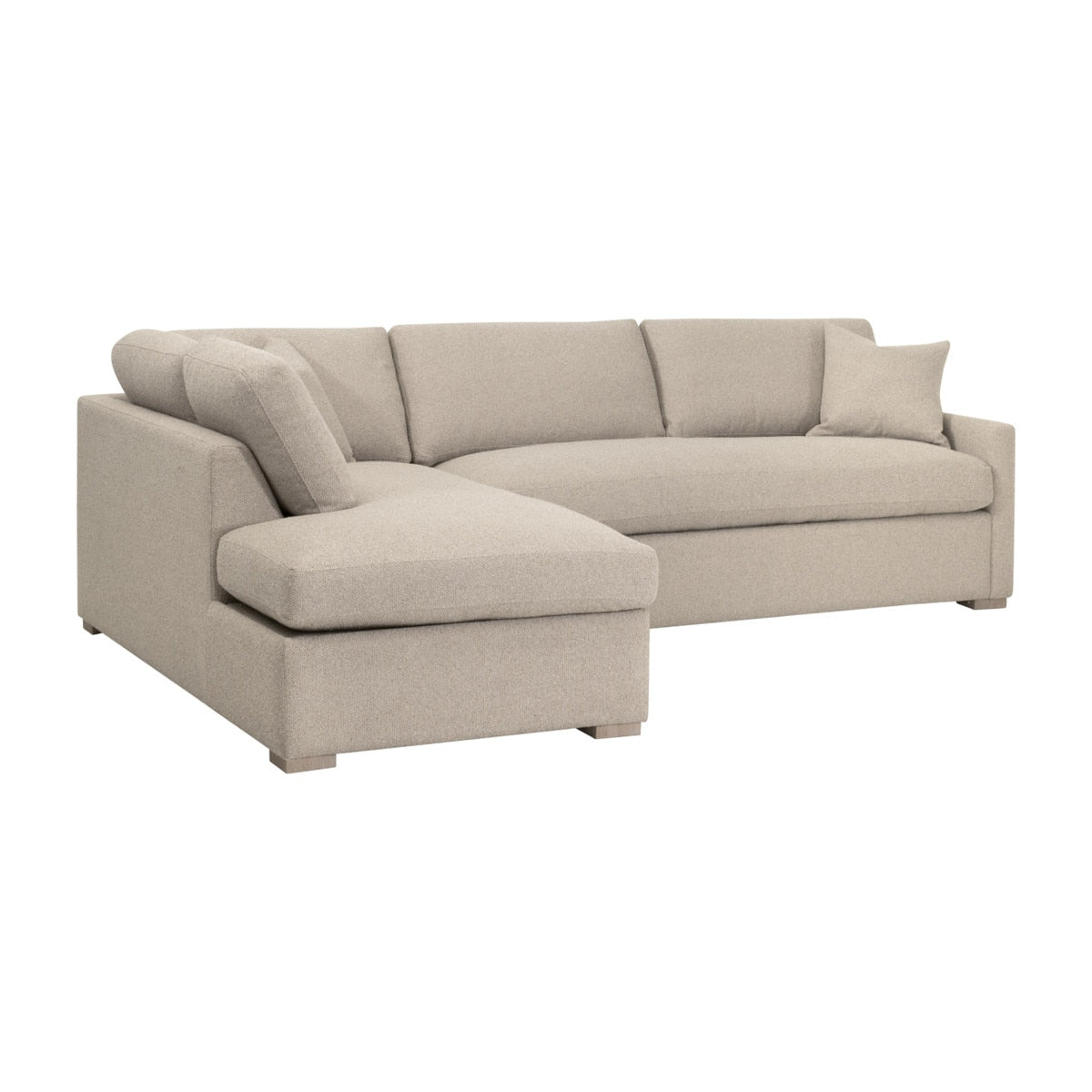 Clara 112" Slim Arm Sleeper Queen Lf Sectional from Essentials For Living - Luna Furniture