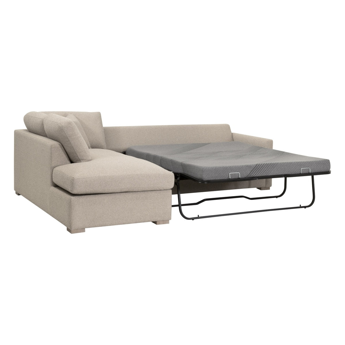 Clara 112" Slim Arm Sleeper Queen Lf Sectional from Essentials For Living - Luna Furniture