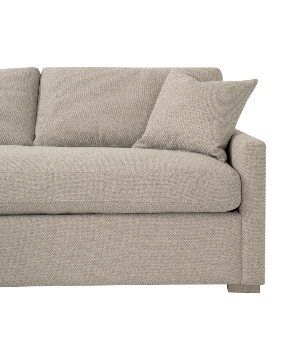 Clara 112" Slim Arm Sleeper Queen Lf Sectional from Essentials For Living - Luna Furniture