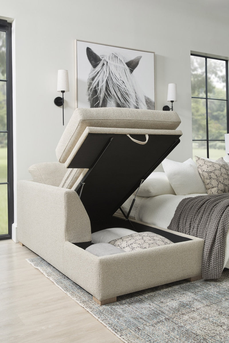 Clara 112" Slim Arm Sleeper Queen Lf Sectional from Essentials For Living - Luna Furniture