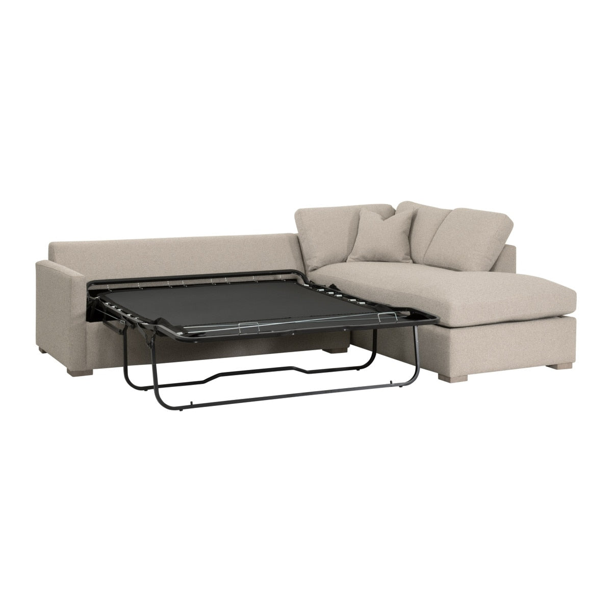 Clara 112" Slim Arm Sleeper Queen Rf Sectional from Essentials For Living - Luna Furniture
