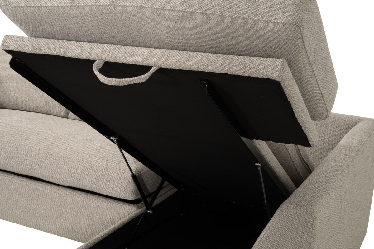 Clara 112" Slim Arm Sleeper Queen Rf Sectional from Essentials For Living - Luna Furniture