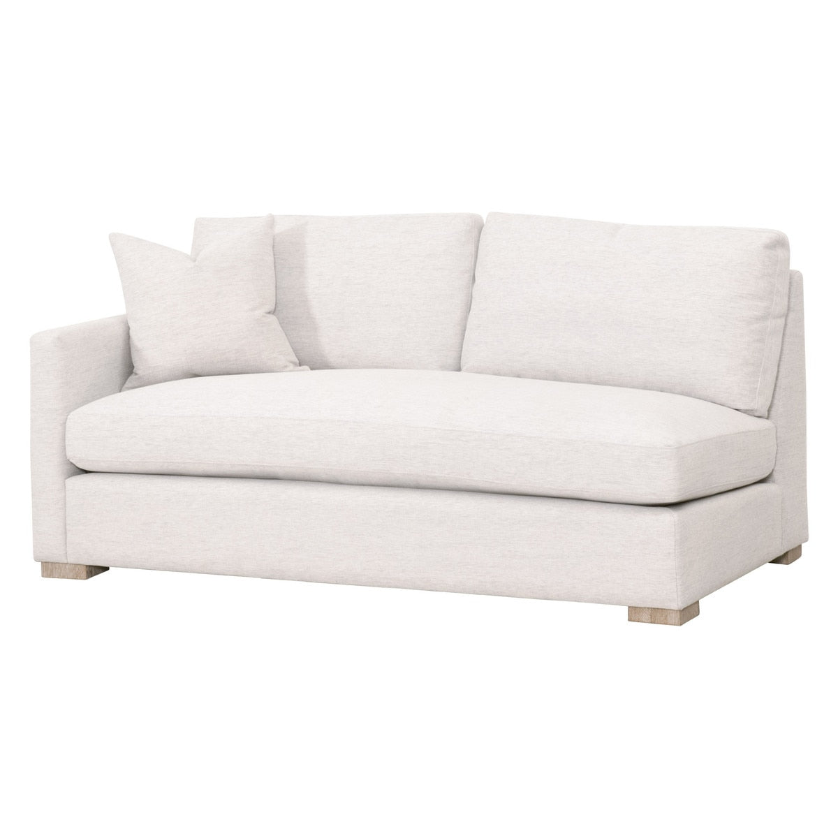 Clara Modular 2-seat Left Slim Arm Sofa from Essentials For Living - Luna Furniture