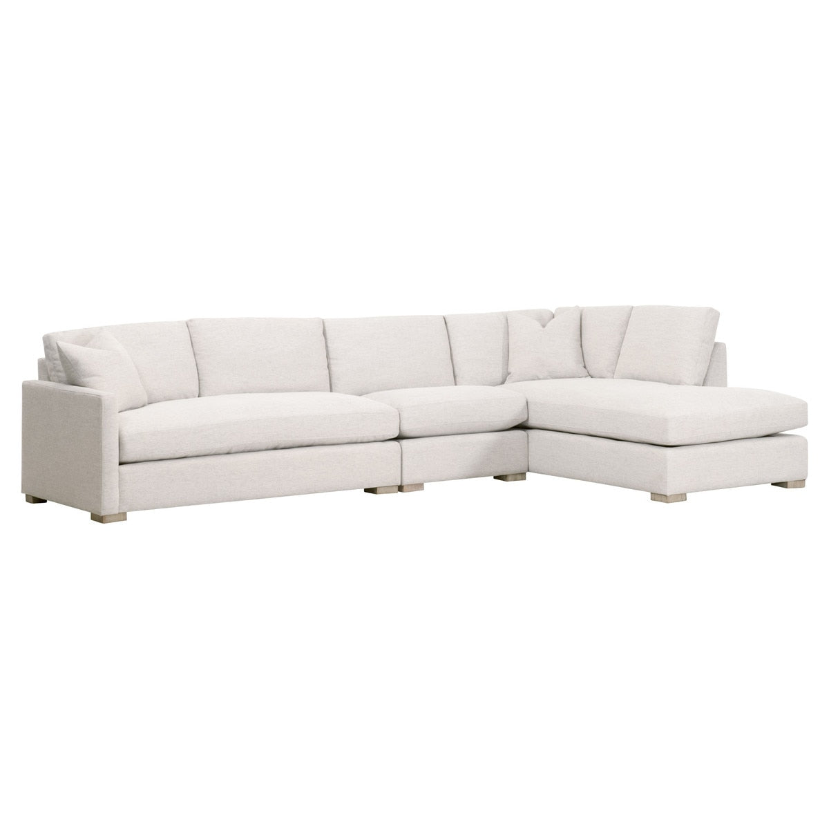 Clara Modular 2-seat Left Slim Arm Sofa from Essentials For Living - Luna Furniture