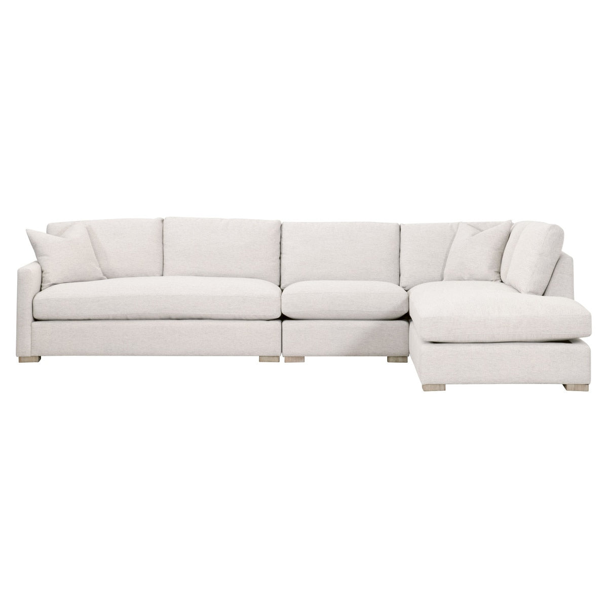 Clara Modular 2-seat Left Slim Arm Sofa from Essentials For Living - Luna Furniture